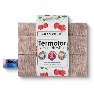 Cherrypad termofor z pestek wiśni - wzór natural